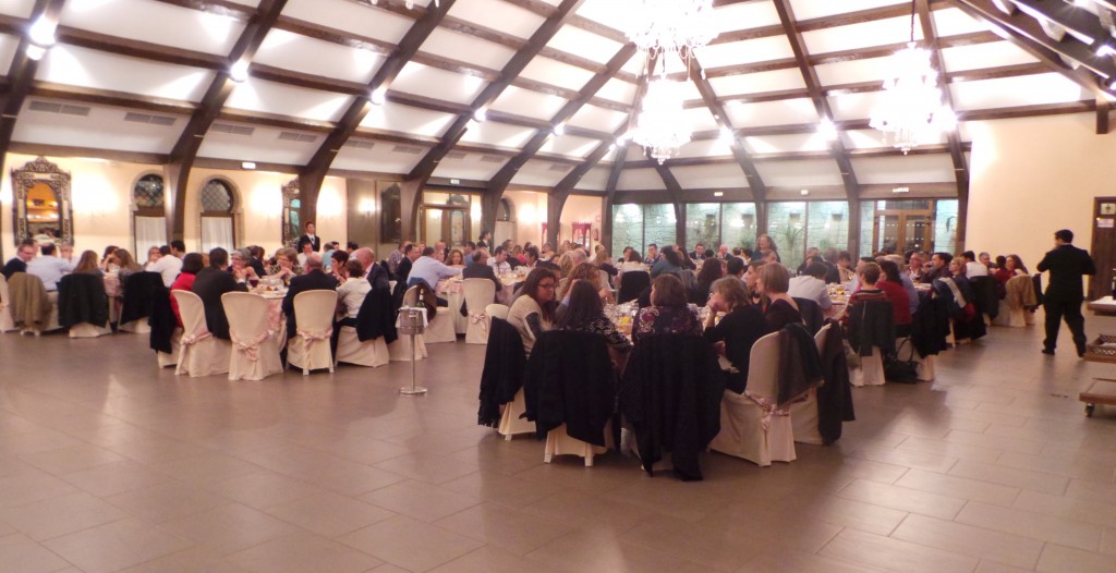 Celebración de la cena en los salones 'El Cortijo'